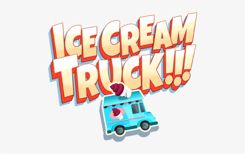 Logo For Ice Cream Truck - Poster, transparent png download