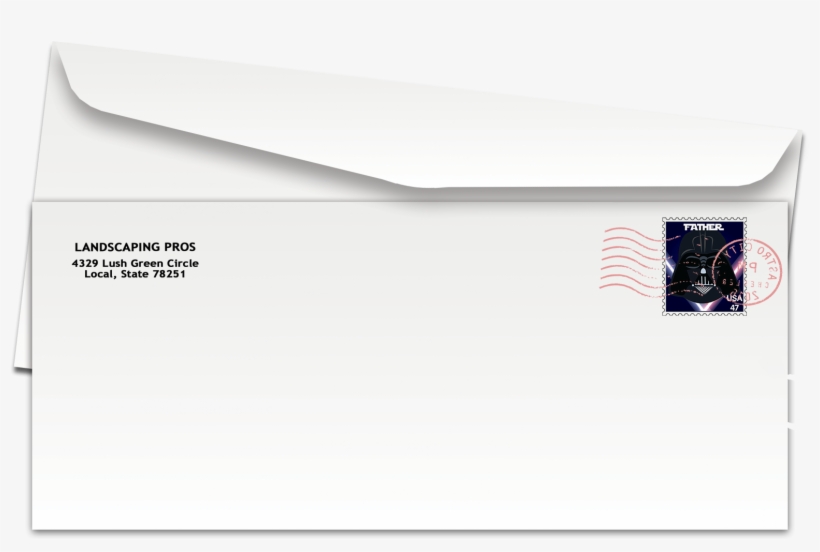 Postage Stamp Collection - Envelope, transparent png download