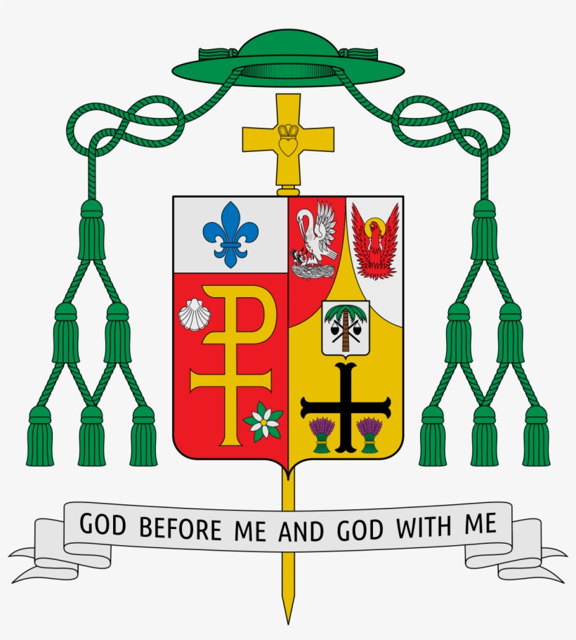 Coat Of Arms Of John Gerard Noonan - Bishop Oscar Jaime Florencio Coat Of Arms, transparent png download