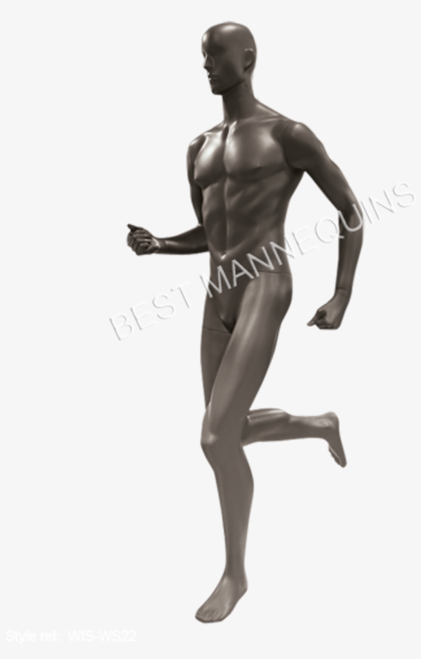 Male Window Mannequin With Abstract Stylised Head - Mannequin, transparent png download