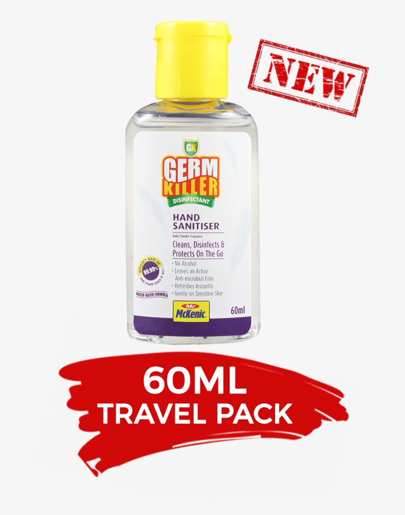 Gk Hand Sanitiser™ - Germ Killer, transparent png download