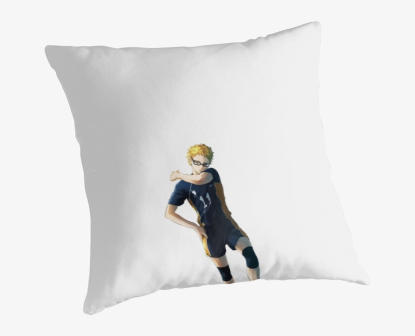 Tsukki - Haikyuu - Throw Pillow, transparent png download