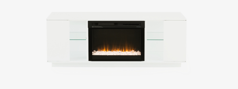 Image For White Electric Fireplace - Hearth, transparent png download