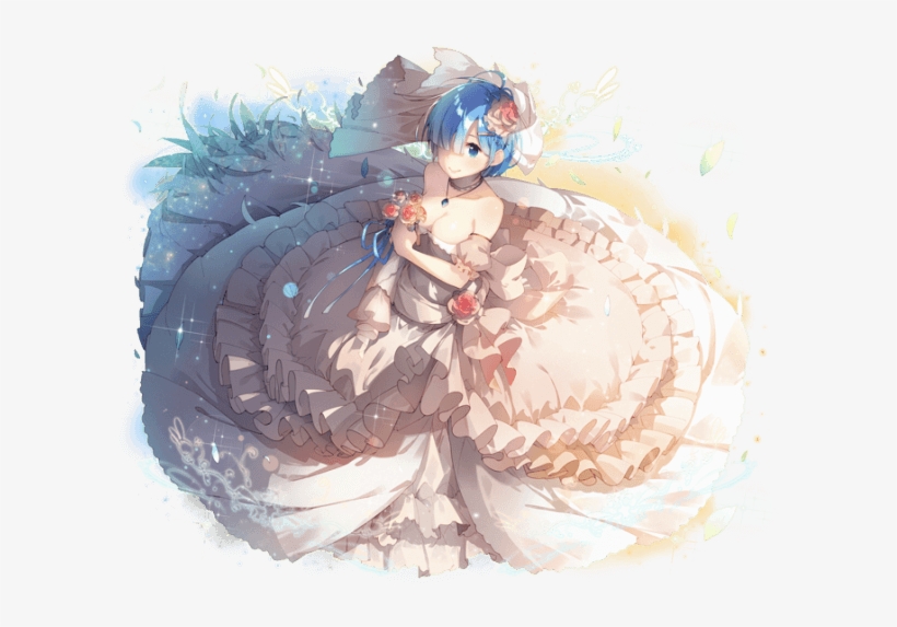 2014-2017 Square Enix Co - Married Rem Re Zero, transparent png download