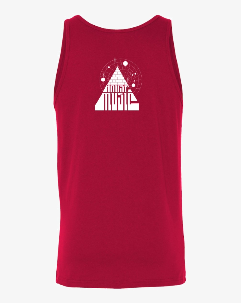 House Music Superman Inspired Ripped Tank Top - Top, transparent png download