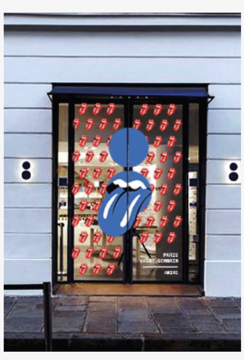 The Rolling Stones, Unvielied A Parisian- Themed Capsule, - Home Door, transparent png download