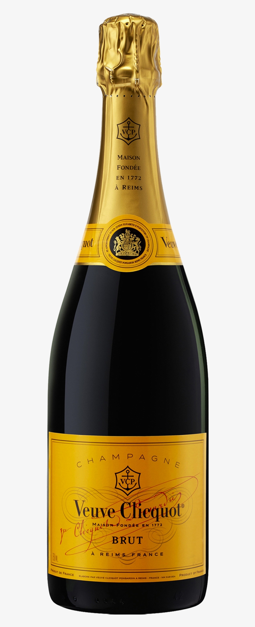 Veuve Clicquot Yellow Label, transparent png download