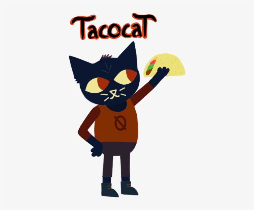 Cats And Tacos Tumblr Jakidi Ⓒ - Cat Grabs Treat, transparent png download