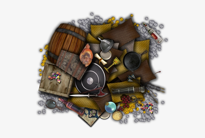 Dundjinni Mapping Software - Pile Of Treasure Roll20, transparent png download