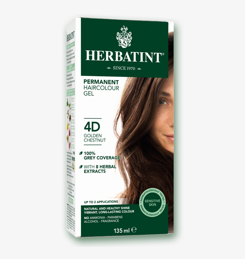 Herbatint 4d Golden Chestnut - Ash Chestnut Herbatint 7c, transparent png download