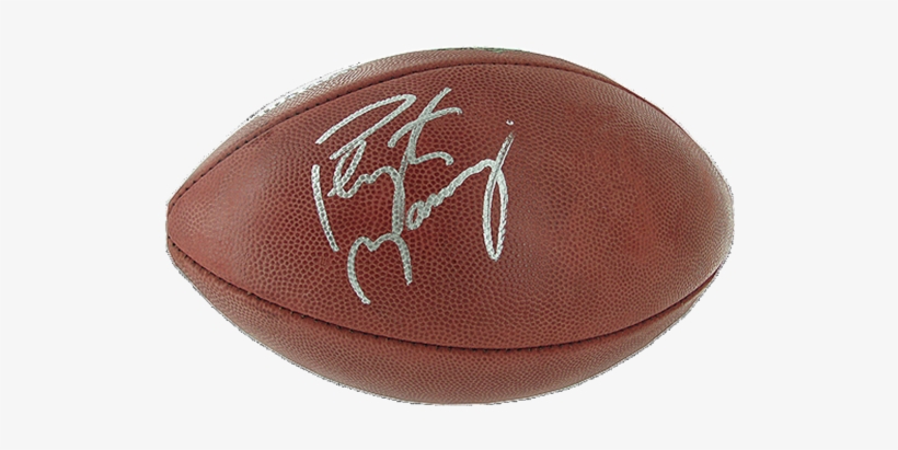 Ballon Officiel Nfl Duke Dédicacé Par <b>peyton - American Football, transparent png download