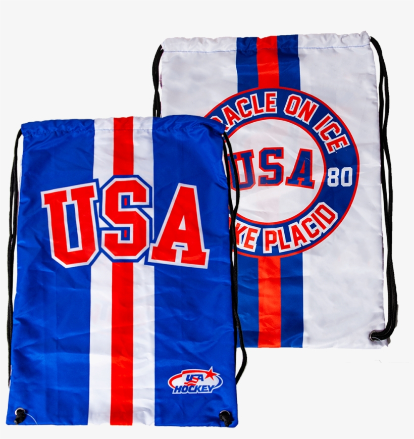 Miracle On Ice® Drawstring Bag - Usa Hockey, transparent png download