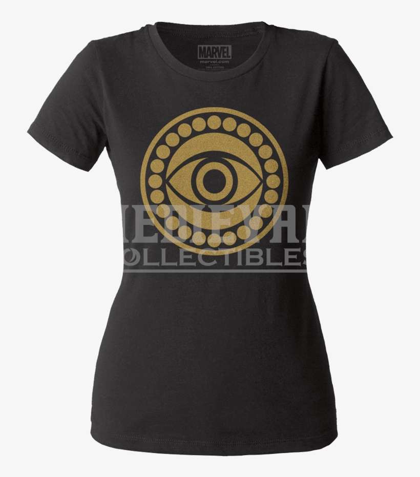 Womens Doctor Strange Agamotto Logo T Shirt - Comic Eye Of Agamotto, transparent png download
