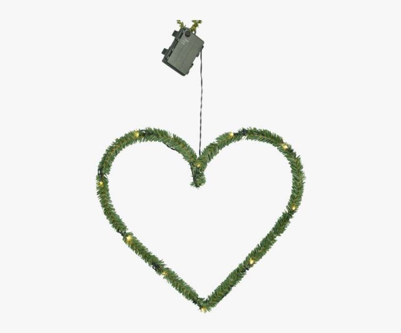 Wreath Line Heart - Heart, transparent png download