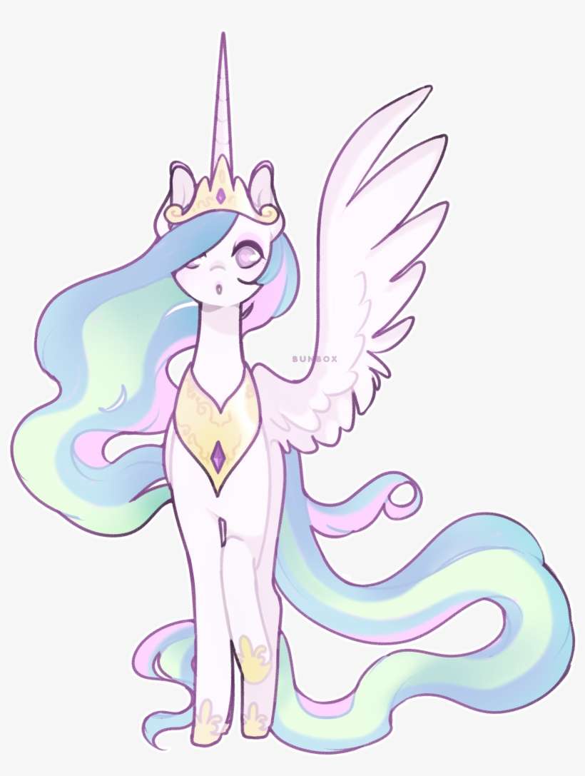 Princess Celestia - Illustration, transparent png download