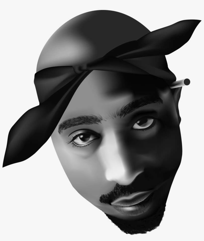 Well, One Thing I Can Say About His Style Apart From - 2pac Vector, transparent png download