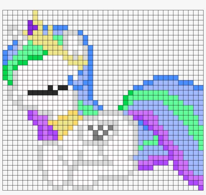 Filly Princess Celestia Perler Bead Pattern / Bead - Central City Brewing Co Ltd, transparent png download