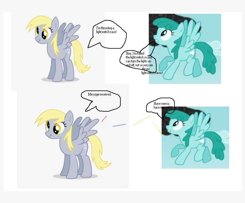 Comic, Derpy Hooves, Edit, Female, Mare, Pegasus, Pony, - Little Pony Friendship Is Magic, transparent png download