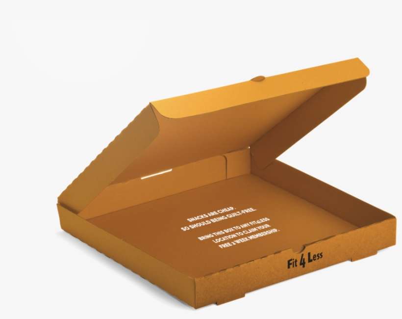 Open Pizza Box - Box, transparent png download
