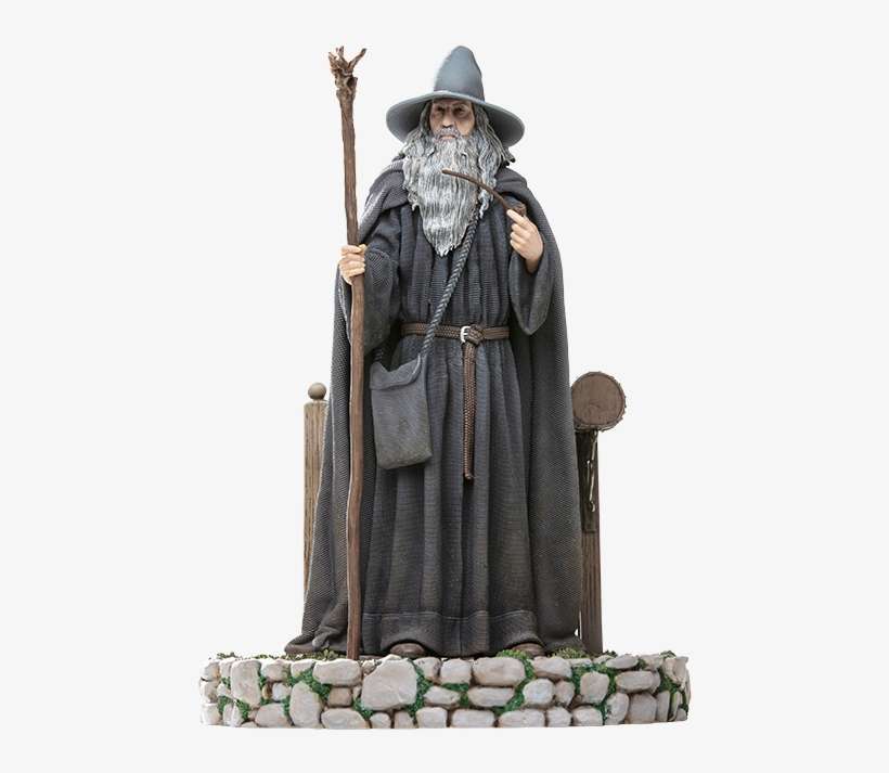 Iron Studios Gandalf Deluxe Statue - The Lord Of The Rings, transparent png download