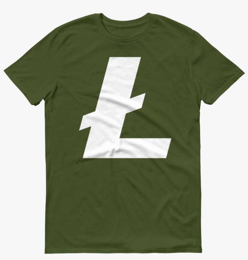 Litecoin / Ltc W T Shirt Premium City Green Crypto - T-shirt, transparent png download