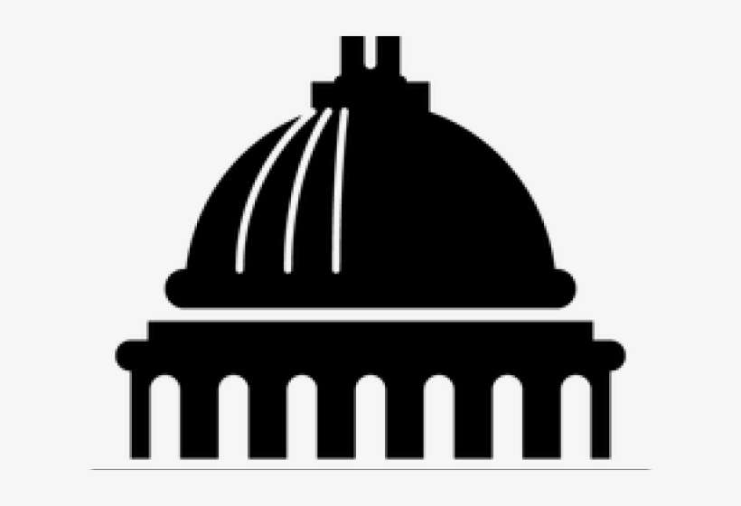 Political Clipart Dome Building - Capitol Dome Clipart, transparent png download