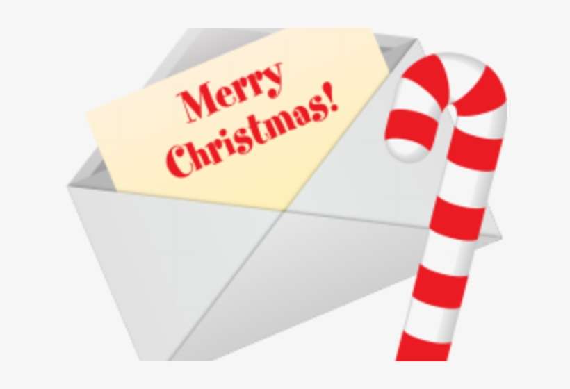 Holiday Clipart Envelope - Christmas, transparent png download