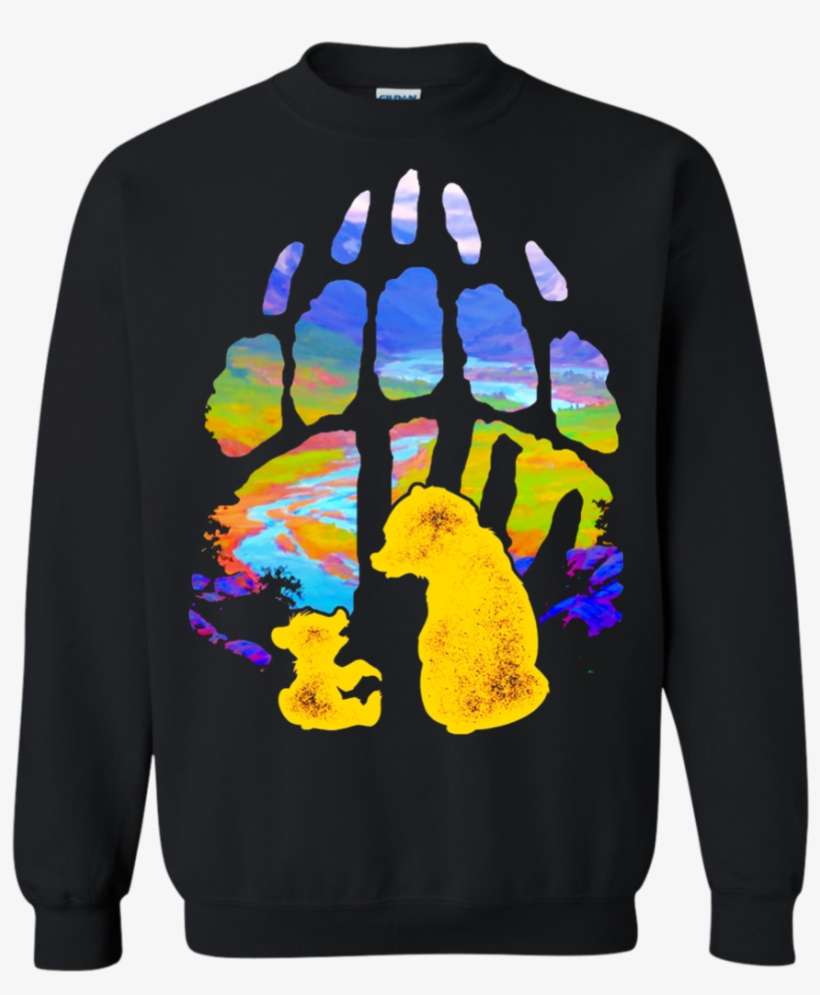 Disney Brother Bear Kenai Koda Paw Silhouette - Disney Brother Bear Shirt, transparent png download