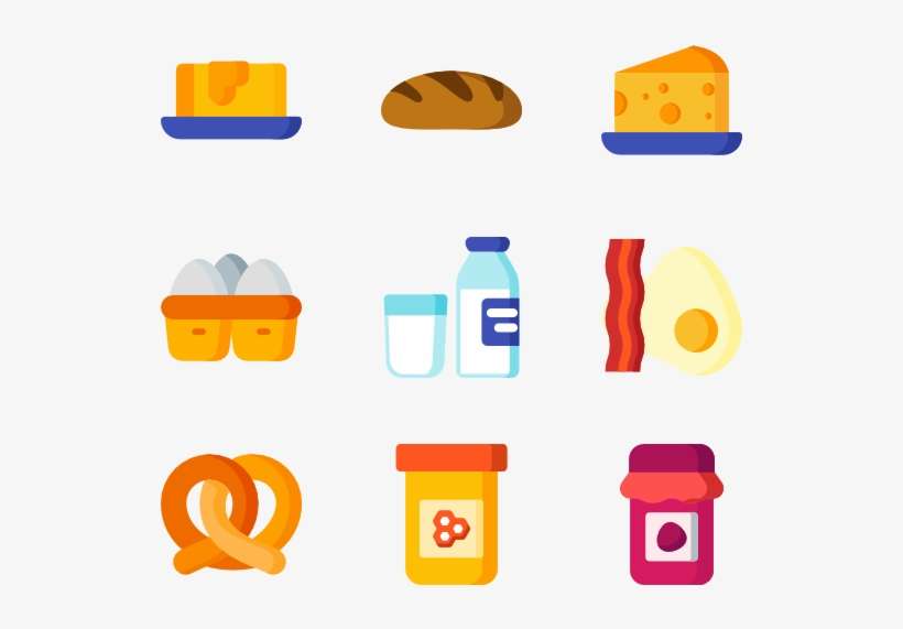 Breakfast - Breakfast Color Icon Png, transparent png download