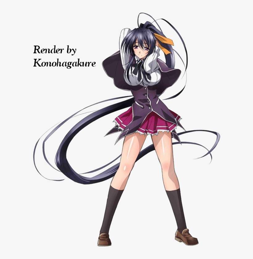 #thiccthursday Now That My Tifa Request Was A Success, - Highschool Dxd Akeno Himejima, transparent png download