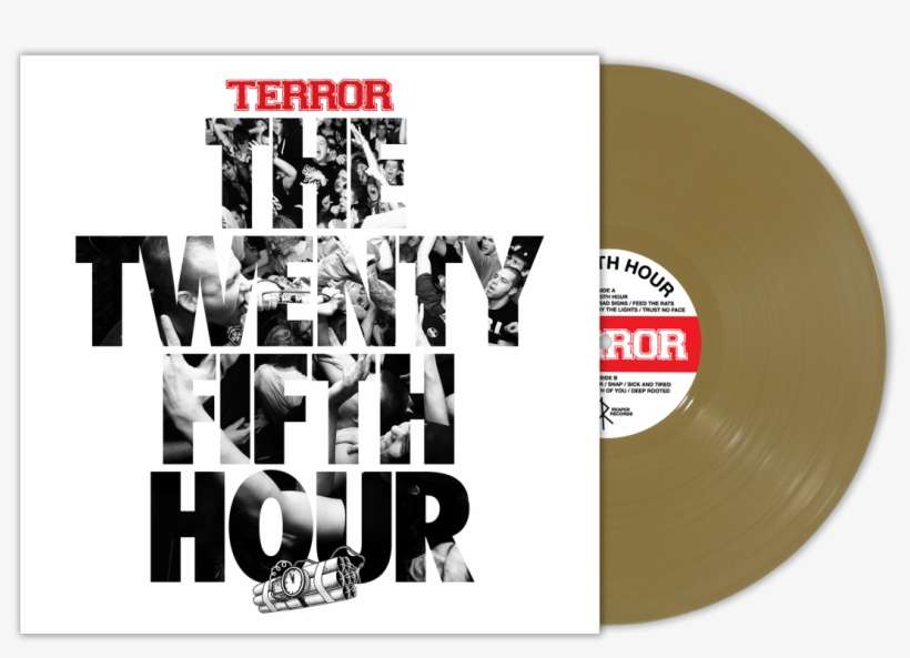 300 Gold Vinyl - Terror The 25th Hour, transparent png download