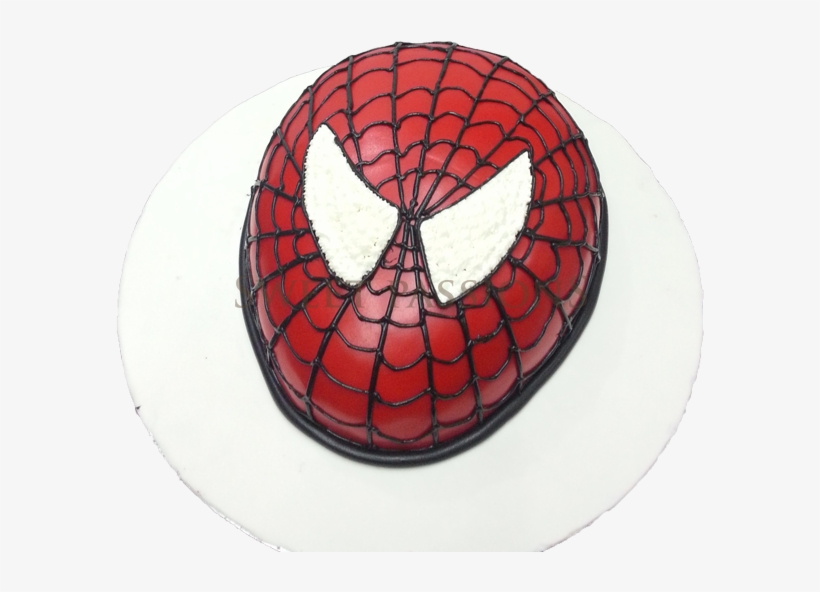 Spiderman Face Png - Birthday Cake, transparent png download