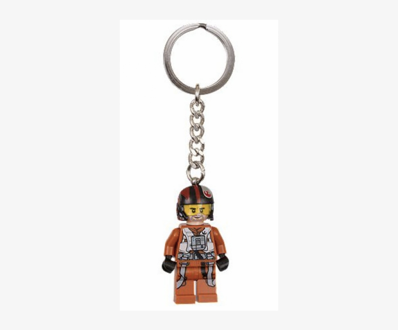 Chaveiro Lego Star Wars - Lego Star Wars Poe Dameron ™ Key Chain, transparent png download