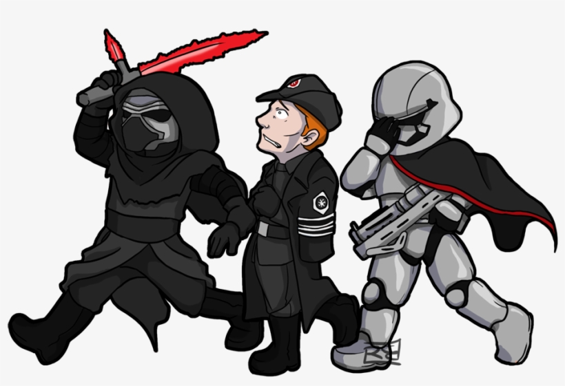 Drew This Shortly After Tfa Came Out Now I'm Using - Cartoon, transparent png download