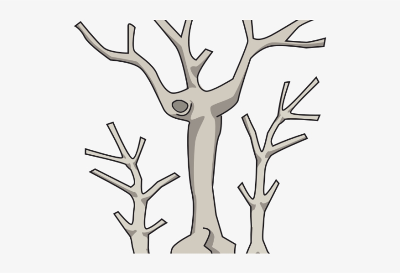 Dead Tree Clipart Desert Png - Clip Art, transparent png download