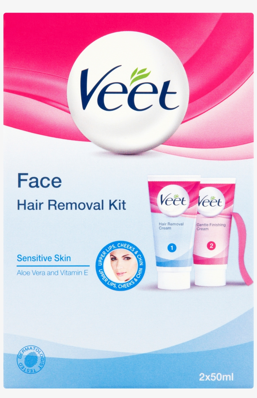 Buy Now - Veet Face Hair Removal Cream, transparent png download