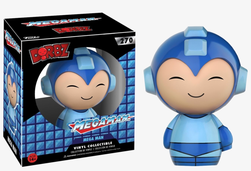 Mega Man Dorbz Vinyl Figure - Funko Mega Man, transparent png download