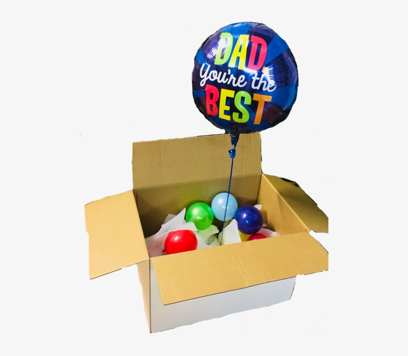 Send A Surprise Balloon In A Box For Any Occasion Brighten - Bocce, transparent png download