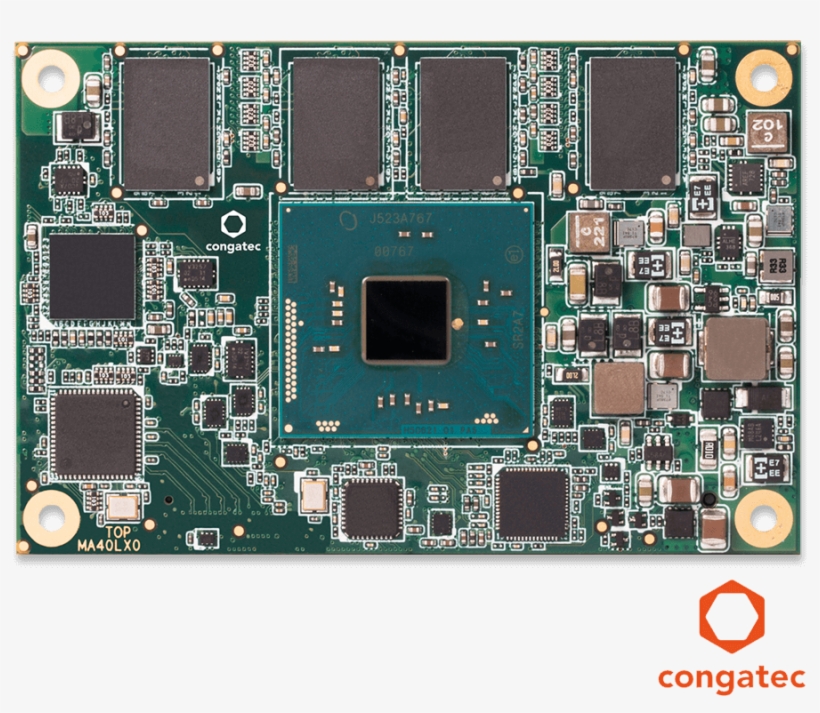 Cpu Boards Conga Ma4/n3710 4g Emmc16 - Electronic Component, transparent png download