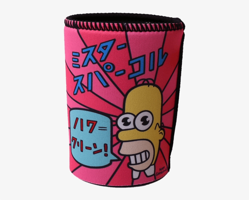 Mr Sparkle Can Cooler - Homer Simpson Fish Japanese, transparent png download