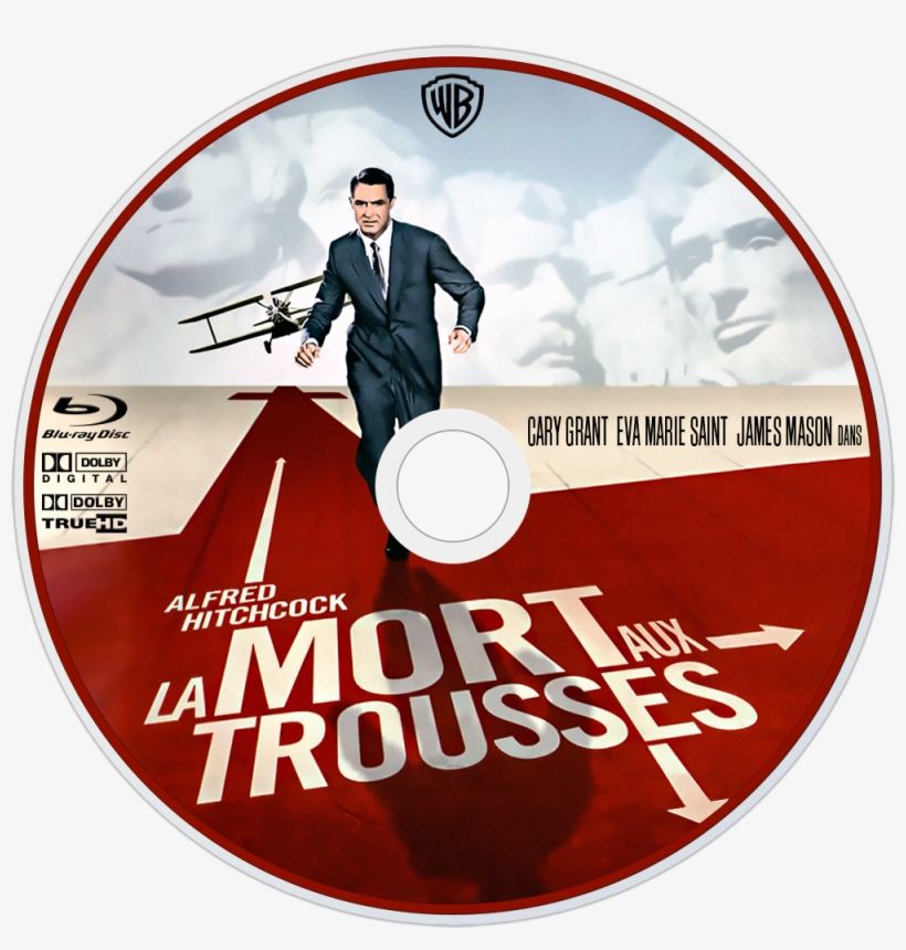 North By Northwest Bluray Disc Image - Cd, transparent png download