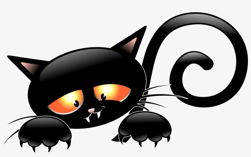0 29417f 4da3d392 Orig - Halloween Black Cat Png, transparent png download
