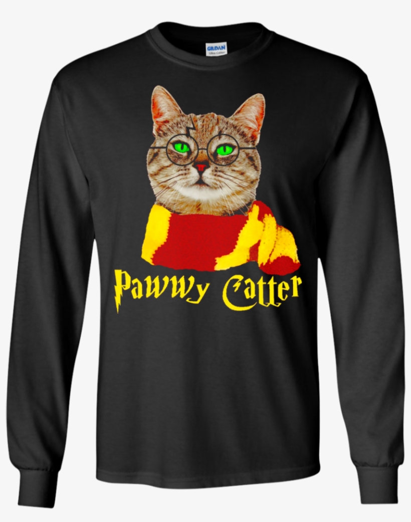 Pawwy Catter Wizard Funny Halloween Cat Shircat Lover - Arthur Morgan T Shirt, transparent png download
