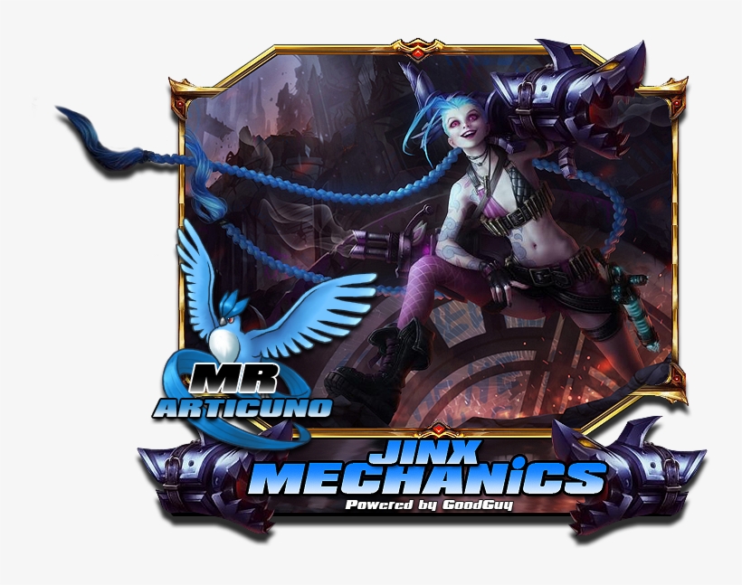 Zjwg5ji - League Of Legends Jinx, transparent png download