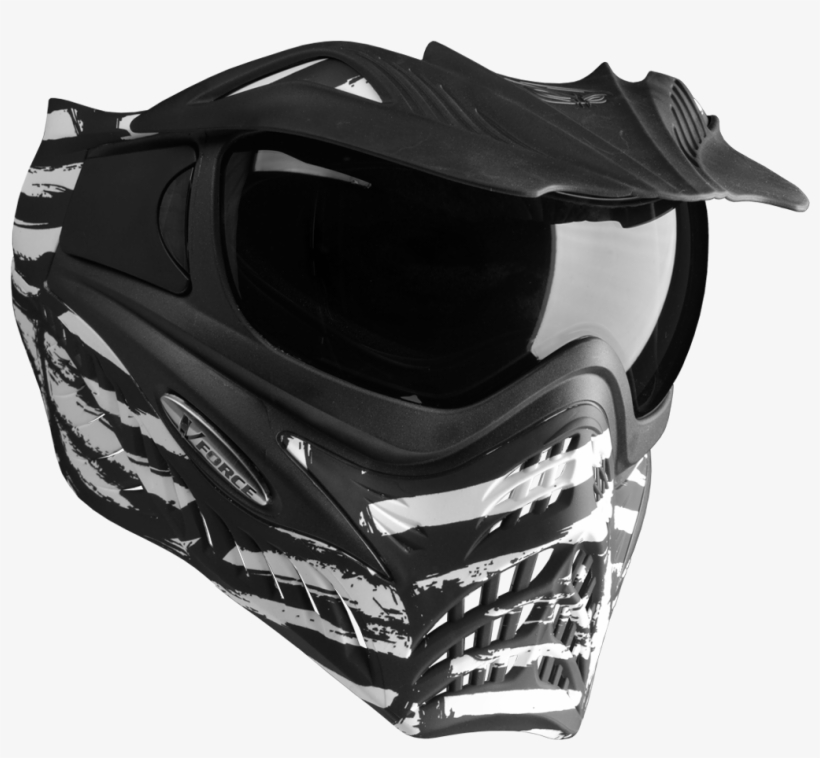 Vforce Grill Zebra - Vforce Grill Paintball Mask, transparent png download