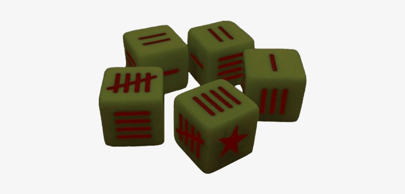 Blood Red Skies Soviet Dice - Dice Game, transparent png download