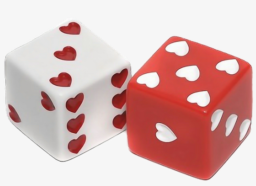 Report Abuse - Heart Dice Png, transparent png download