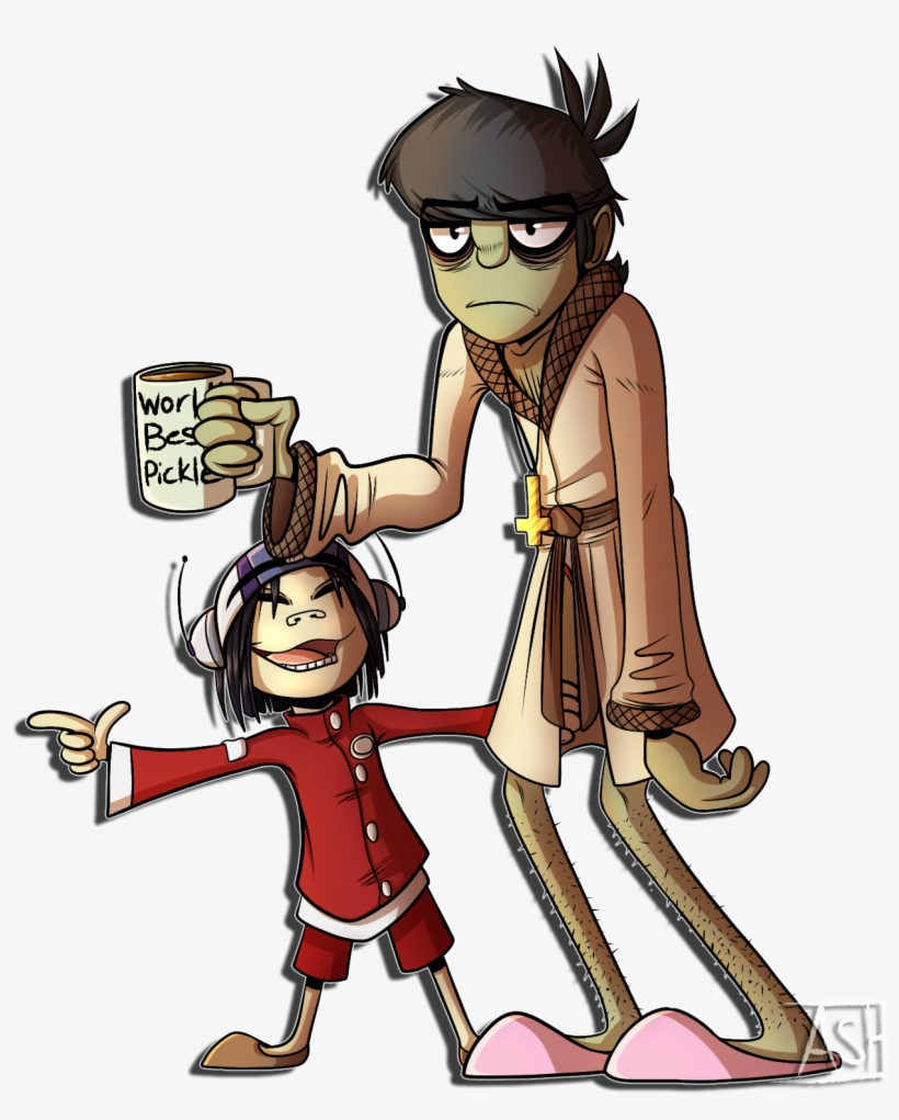 1273 X 1534 3 - Gorillaz Buen Dia, transparent png download