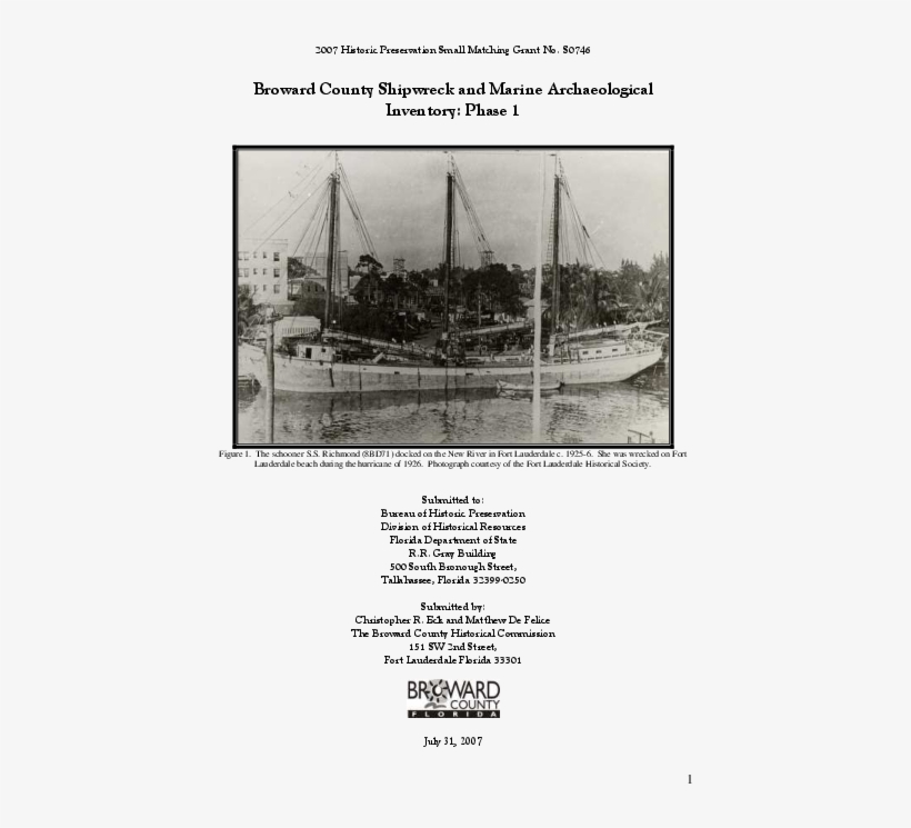 Pdf - Broward County, Florida, transparent png download