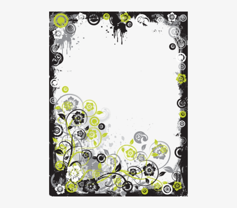 Free Png Best Stock Photos Black And Yellow Modern - Modern Frame Border Design, transparent png download